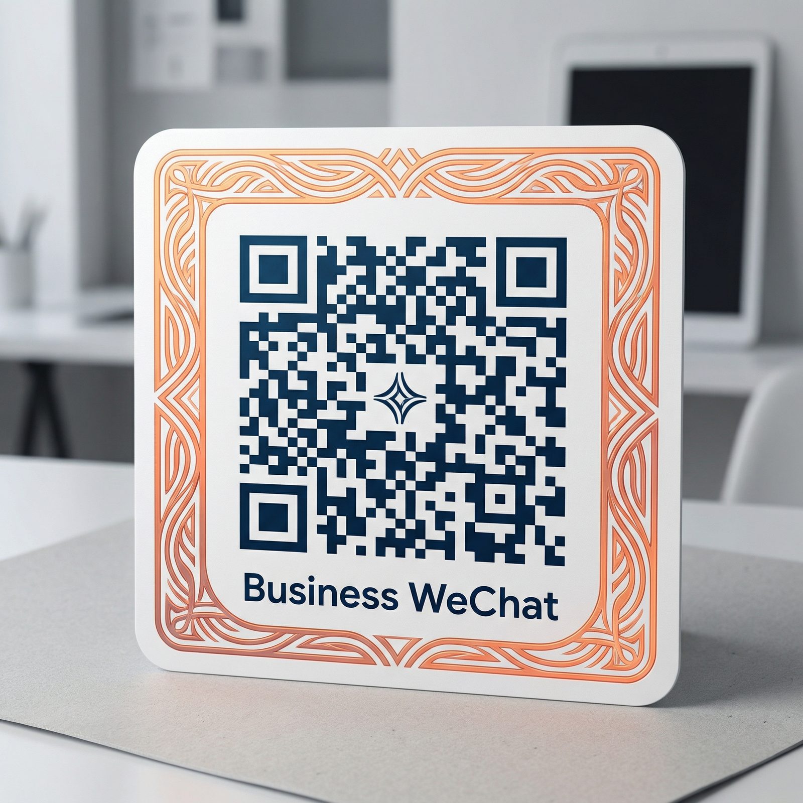 黑丝商务微信二维码